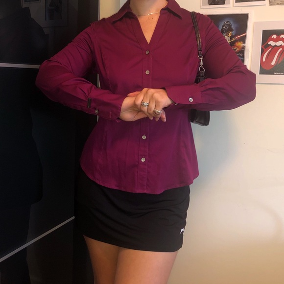 Magenta Calvin Klein blouse - Picture 2 of 4